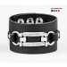 Leather cuff bracelet for men or women, code 3905