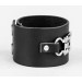 Leather cuff bracelet for men or women, code 3905