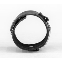 Leather cuff bracelet for men or women, code 3905