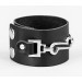 Leather cuff bracelet for men or women, code 3906