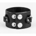 Leather cuff bracelet for men or women, code 3906