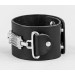 Leather cuff bracelet for men or women, code 3907