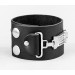 Leather cuff bracelet for men or women, code 3907