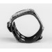 Leather cuff bracelet for men or women, code 3907