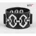 Leather cuff bracelet for men or women, code 3908