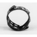 Leather cuff bracelet for men or women, code 3908