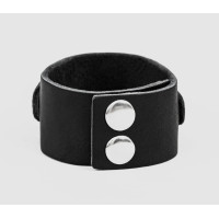 Leather cuff bracelet for men or women, code 3913