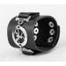 Leather cuff bracelet for men or women, code 3920