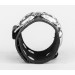 Leather cuff bracelet for men or women, code 3921