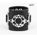 Leather cuff bracelet for men or women, code 3922