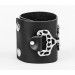 Leather cuff bracelet for men or women, code 3922