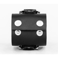 Leather cuff bracelet for men or women, code 3922