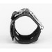Leather cuff bracelet for men or women, code 3922