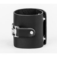 Leather cuff bracelet for men or women, code 3923