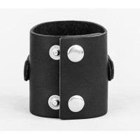 Leather cuff bracelet for men or women, code 3923