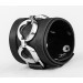 Leather cuff bracelet for men or women, code 3930