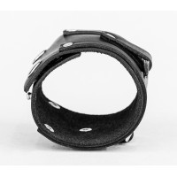 Leather cuff bracelet for men or women, code 3931