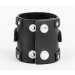 Leather cuff bracelet for men or women, code 3932