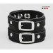 Leather cuff bracelet for men or women, code 4013