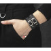 Leather cuff bracelet for men or women, code 4013
