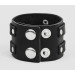 Leather cuff bracelet for men or women, code 4013