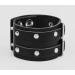 Leather cuff bracelet for men or women, code 4013
