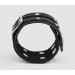 Leather cuff bracelet for men or women, code 4013