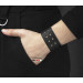 Leather cuff bracelet for men or women, code 4020