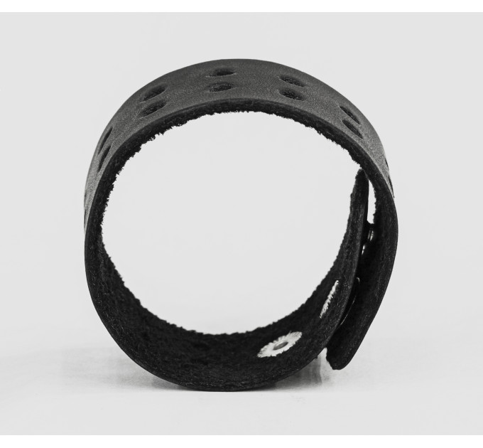 Leather cuff bracelet for men or women, code 4020