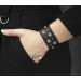 Leather cuff bracelet for men or women, code 4025