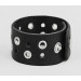 Leather cuff bracelet for men or women, code 4025