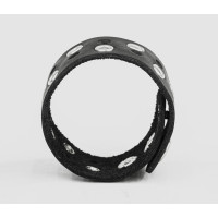 Leather cuff bracelet for men or women, code 4025