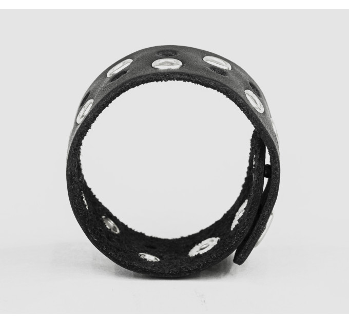 Leather cuff bracelet for men or women, code 4025