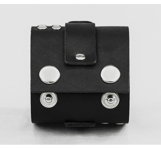 Leather cuff bracelet for men or women, code 4070