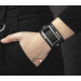 Leather cuff bracelet for men or women, code 4071