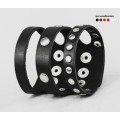 Leather cuff bracelet for men or women, code 4080