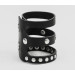 Leather cuff bracelet for men or women, code 4080