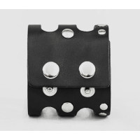 Leather cuff bracelet for men or women, code 4080