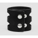 Leather cuff bracelet for men or women, code 4081
