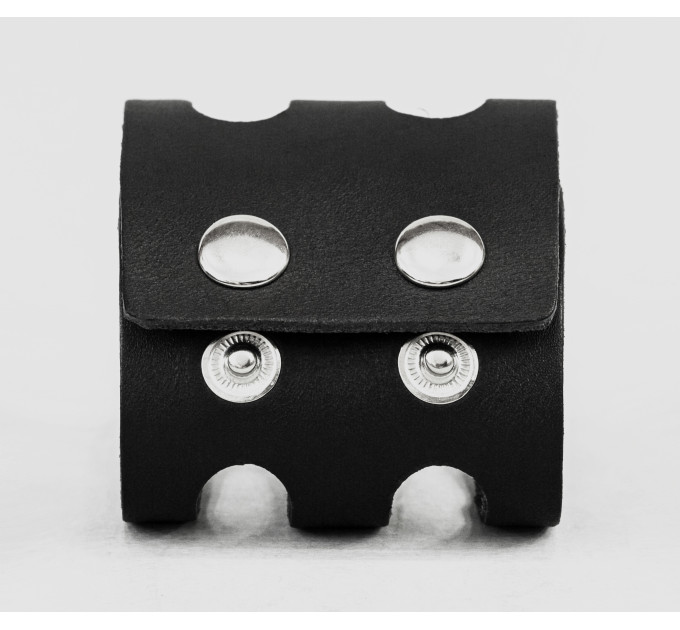 Leather cuff bracelet for men or women, code 4081