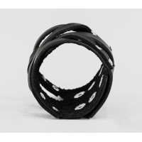 Leather cuff bracelet for men or women, code 4082