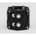 Leather cuff bracelet for men or women, code 4085