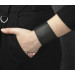 Leather cuff bracelet for men or women, code 4105