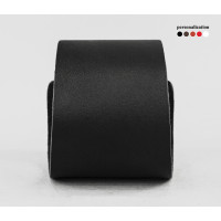 Leather cuff bracelet for men or women, code 4105