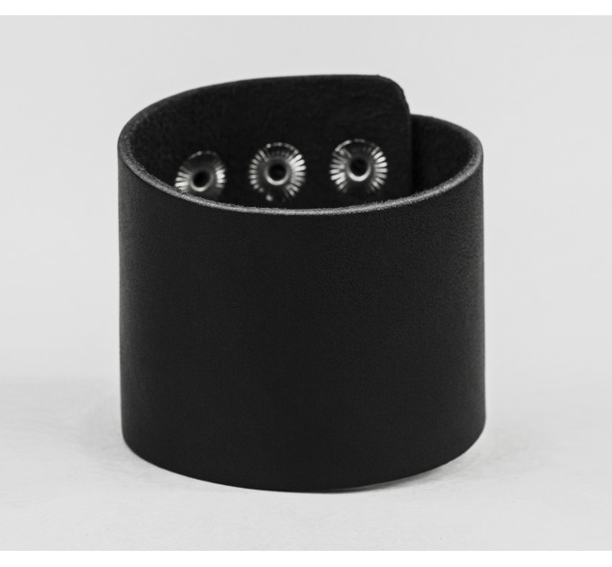 Leather cuff bracelet for men or women, code 4105