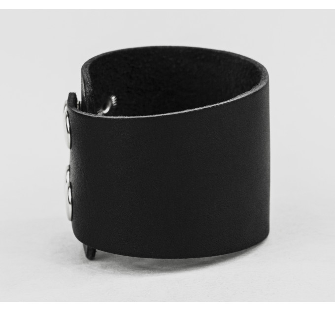 Leather cuff bracelet for men or women, code 4105