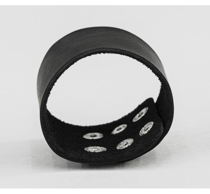 Leather cuff bracelet for men or women, code 4105