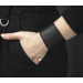 Leather cuff bracelet for men or women, code 4105st