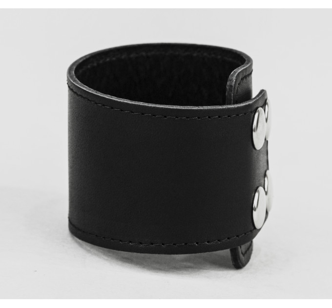 Leather cuff bracelet for men or women, code 4105st