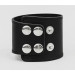 Leather cuff bracelet for men or women, code 4105st